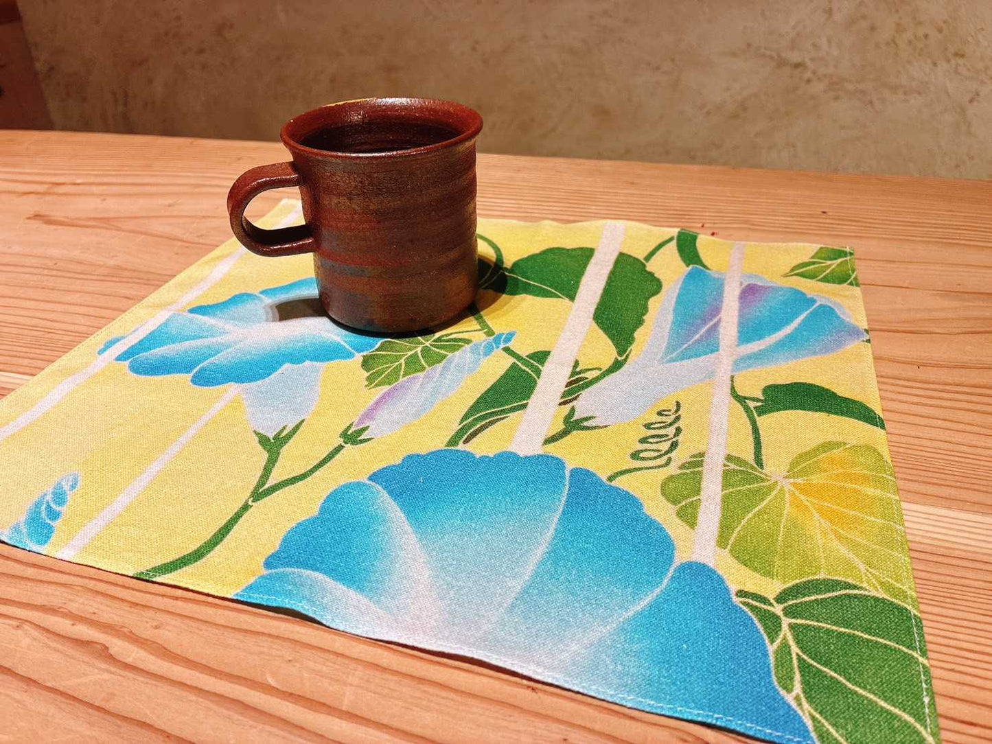 加賀友禅手ぬぐい(morning)