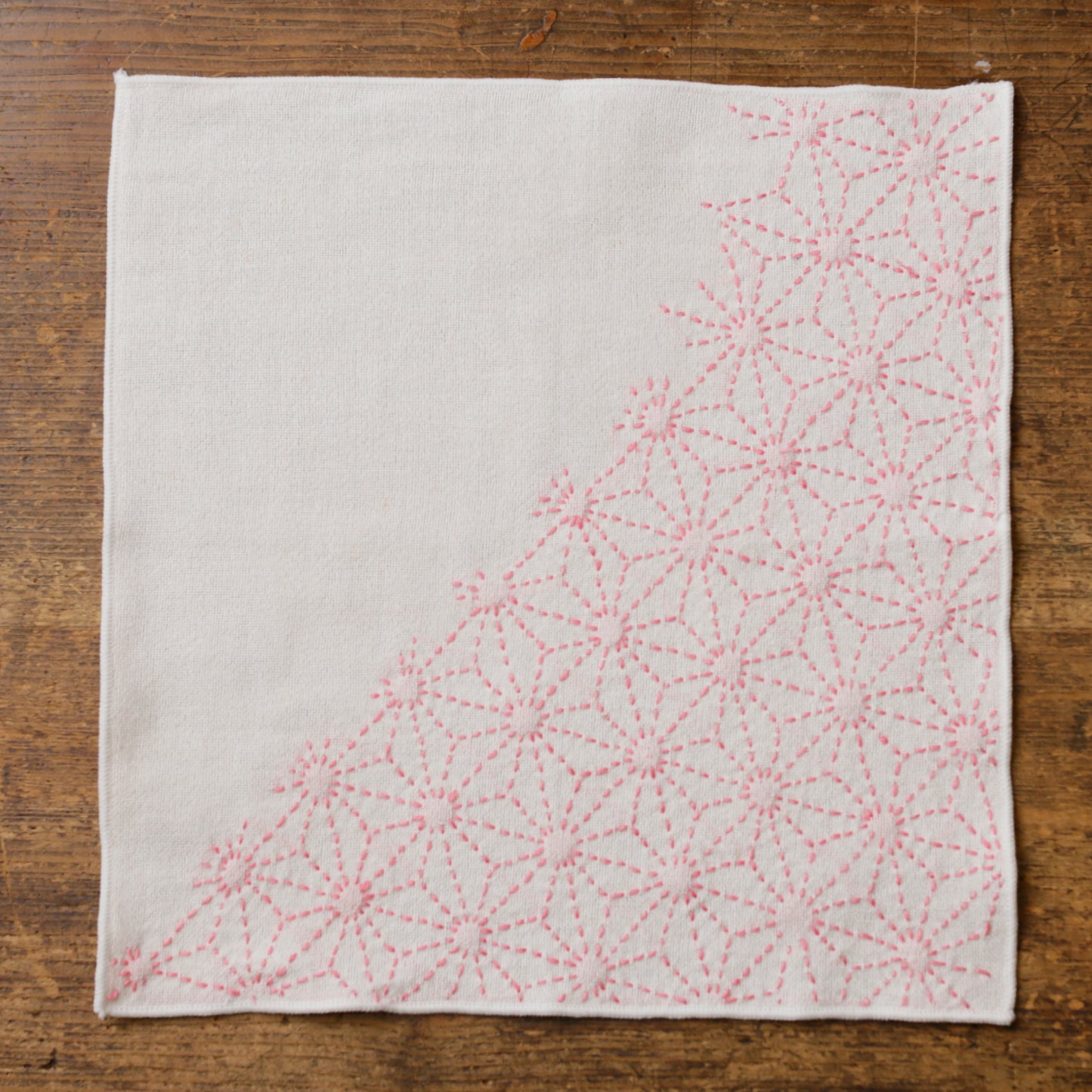 Sashiko handkerchief towel