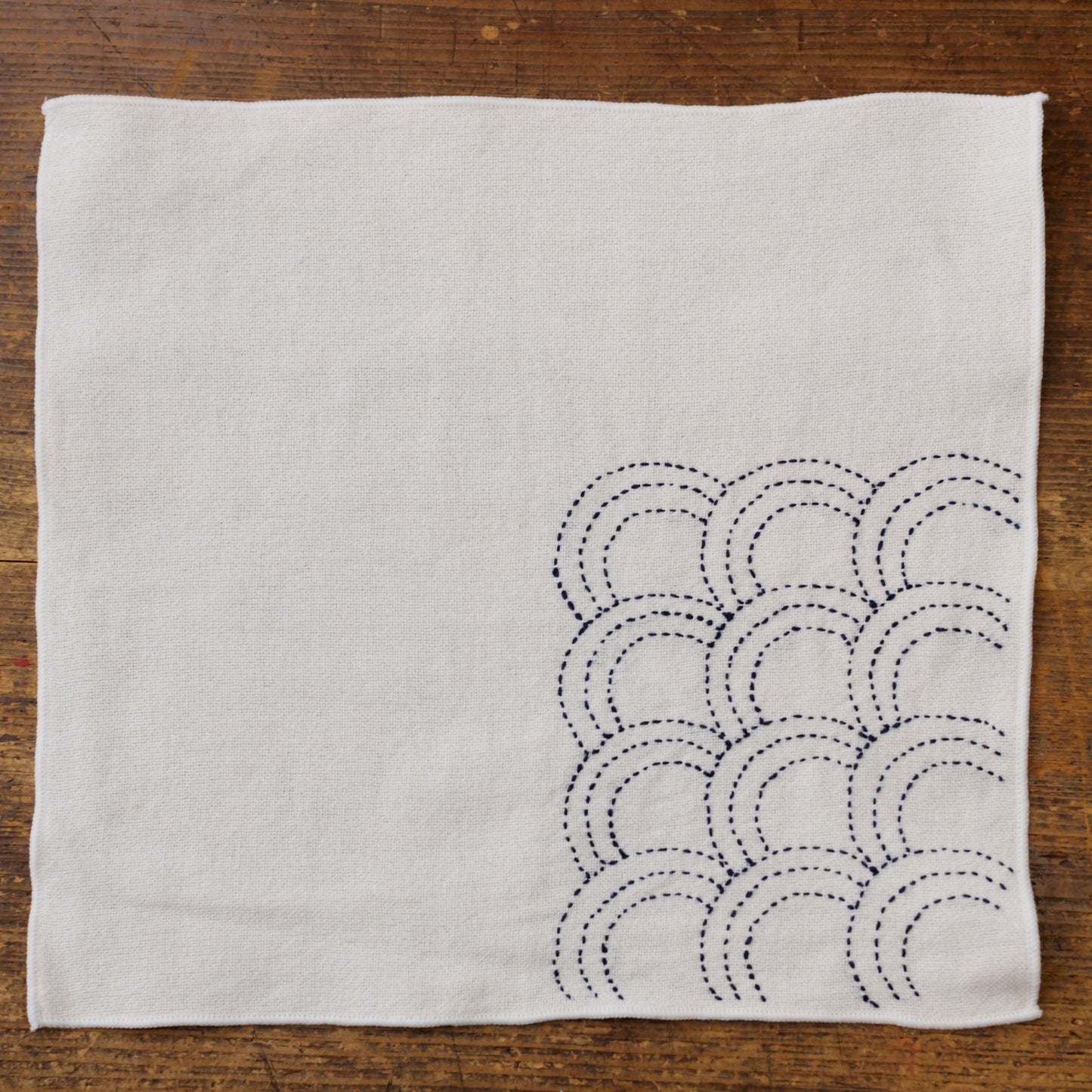 Sashiko handkerchief towel