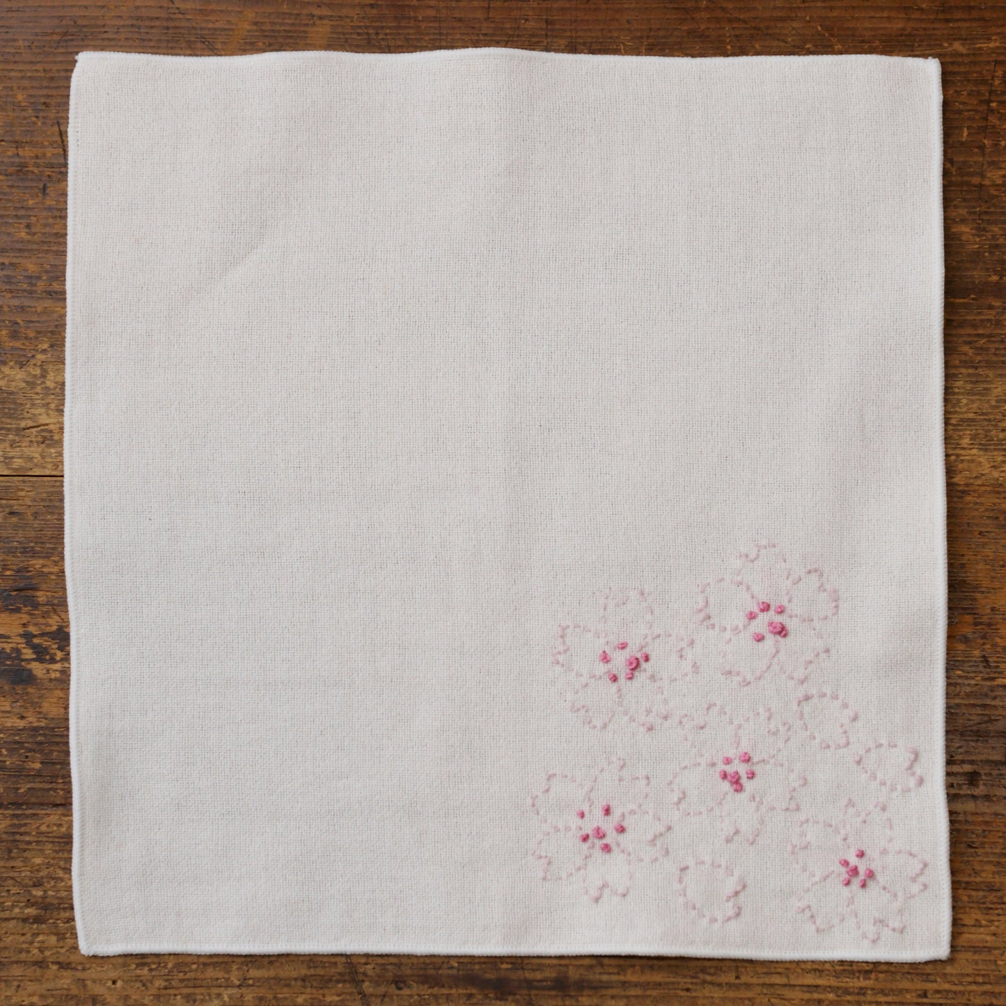 Sashiko handkerchief towel