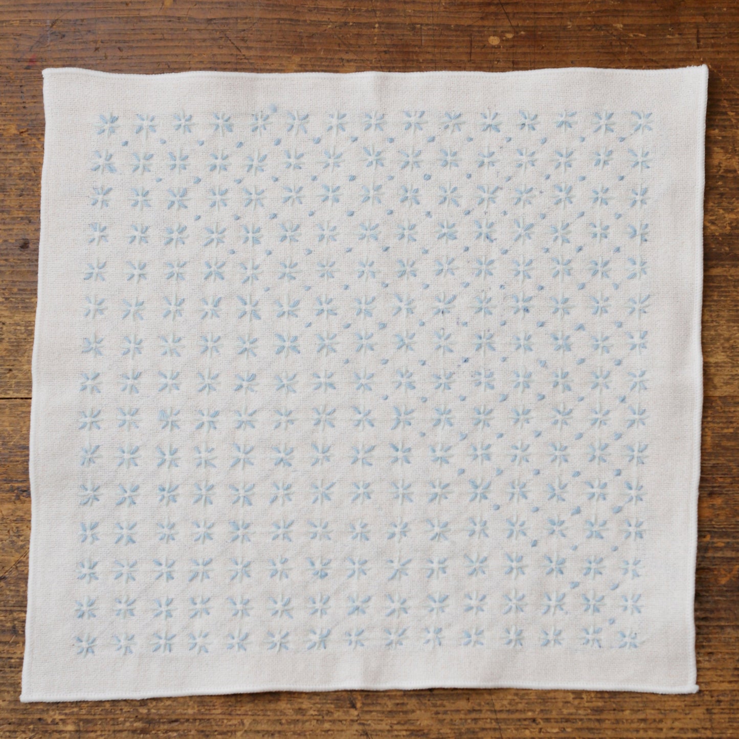 Sashiko handkerchief towel