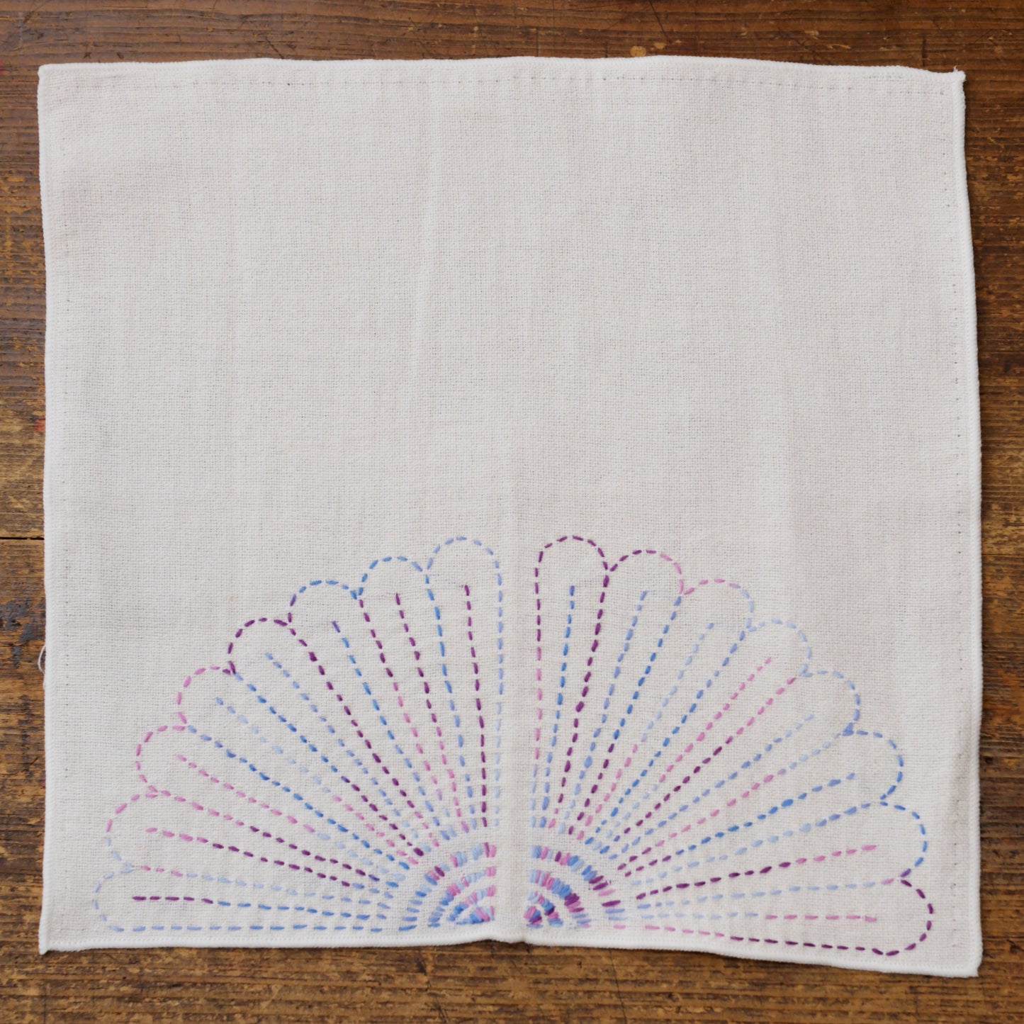 Sashiko handkerchief towel