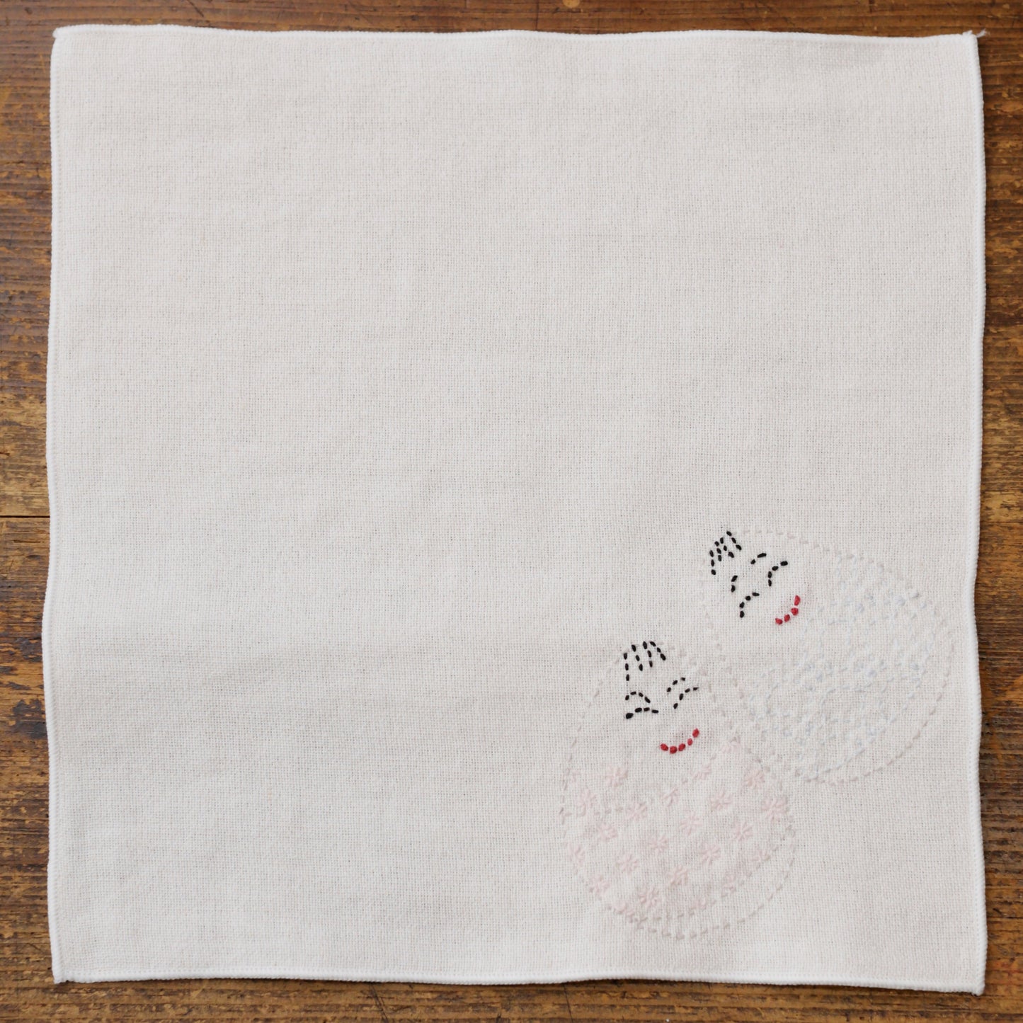 Sashiko handkerchief towel