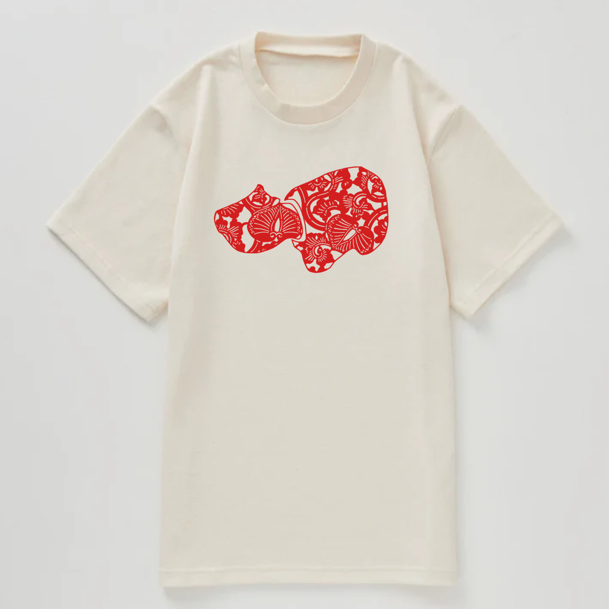 会津型Tシャツ（赤べこ） – TSUMUGI
