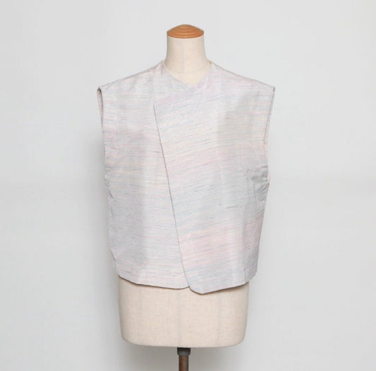 アップサイクル大島紬ベスト