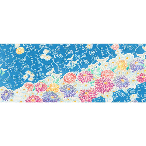 加賀友禅手ぬぐい（輪廻転生）