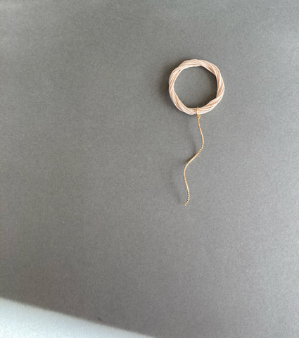 アップサイクル水引（風船ピンバッジ）