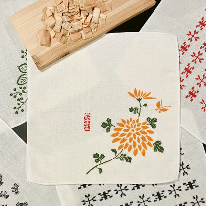 会津型ハンカチタオル