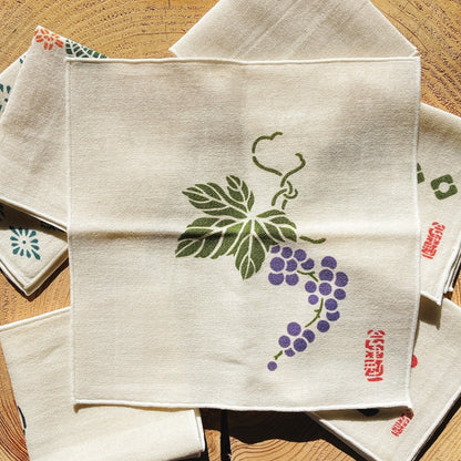 Serviette mouchoir type Aizu