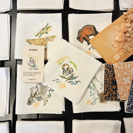 糸玉（ハンカチ）