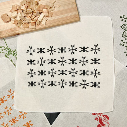 会津型ハンカチタオル