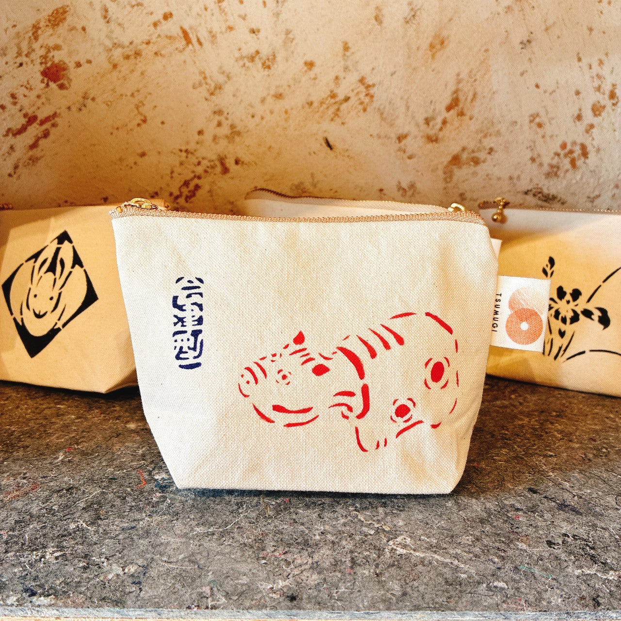 Pochette de voyage type Aizu