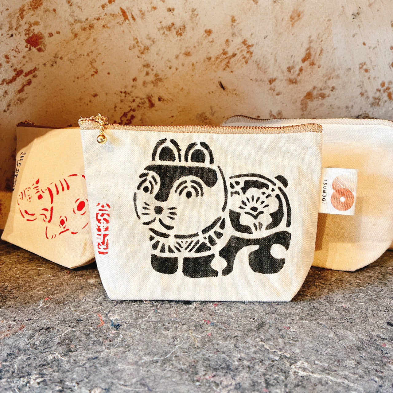 Pochette de voyage type Aizu